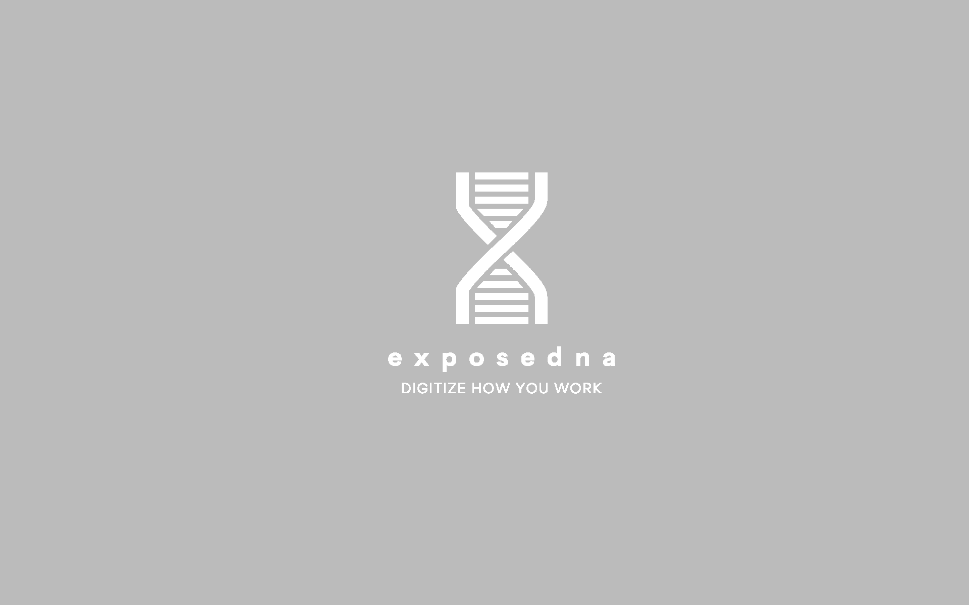 how we work expose dna logo white